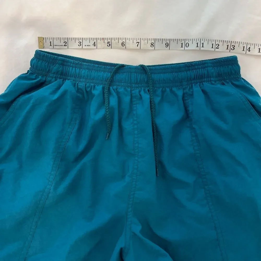Vintage Body Glove Teal Swim Shorts | 90s Surf Style | Men’s Small